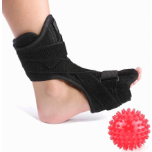 Dioche peroneal splint, Akozon plantar fasciitis night splint and spiky ball, orthotic foot splint night splint for pain relief, rehabilitat