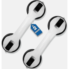 suction cup grab bars, MAX 110 KG, shower grab bars without drilling, 30 cm grab bars for seniors, bathtub grab bars without drilling, shower bracket,