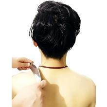 Gua Sha gemaakt van medisch roestvrij staal, Gua Sha massage, zachte weefseltherapie voor rug, benen, armen, nek en schouders (A)