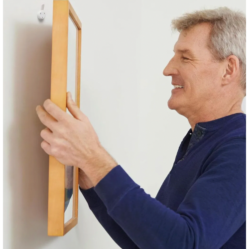 60 invisible hard wall hooks, traceless wall picture hooks 2