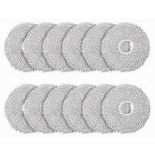 12-piece set of cleaning cloths for Xiaomi X10+ & X20+ & Dreame L10s Ultra & L10 Ultra & L20 Ultra & L10s Pro Ultra Heat & X40 Ultra Complet