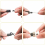 4-piece countersink drill bit set, countersinks with depth stop, countersink wood drill bits with hex shank, for precise drilling, for woodworking 4