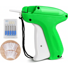 Clothing tagging gun, clothing tagging machine, clothing tagging device with 5 replacement needles, 1200 tagging threads, label gun for clot
