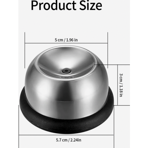 2x Stainless Steel Egg Piercers with Non-Slip Base - Precise Egg Piercer for Soft & Hard Eggs 1