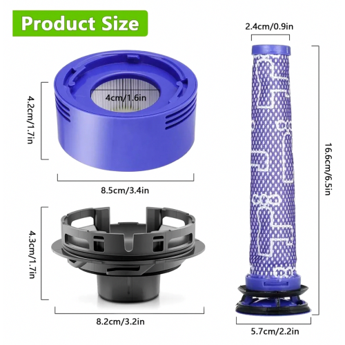 4-piece vacuum cleaner accessory set, for Dyson V7 V8 1