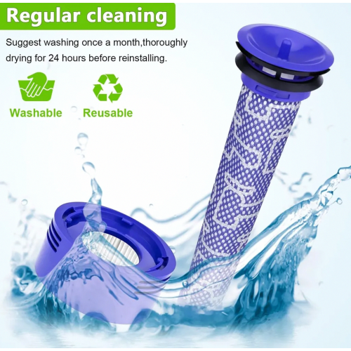4-piece vacuum cleaner accessory set, for Dyson V7 V8 2
