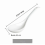 Gravy boat 200ml saucepan porcelain white container with spout 2