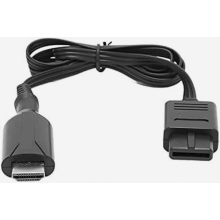 Spielekonsolen-Adapterkabel, HD-Videokonverter mit Netzkabel für N64, für, für SNES zu HD Multimedia Interface