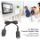Game console adapter cable, HD video converter with power cable for N64, for SNES to HD multimedia interface 3