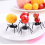 Set di forchette per frutta e snack, forchette da cucina multiuso per snack, torte e dessert, stuzzicadenti per feste e bar (36 pezzi) 4