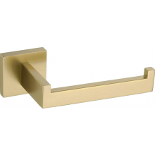 Gold toilet paper holder, toilet paper holder for bathroom, kitchen, washroom, T-304 stainless steel, wall-mounted, gold finish, B2003BG