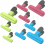 9-pack large chip bag clips – various sizes, food bag clips, plastic, strong closing handle 1