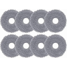 8-delige set dweilpads/reinigingsdoeken/dweilaccessoires voor Roborock Q Revo, Revo Max V, Revo Master, Revo Slim, Revo Pro, Revo S, Revo Curv, 35S en