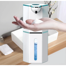 Soap dispensers & dishes, automatic foam soap dispenser, electric soap dispenser, waterproof, with sensor, USB charging, for kitchen & bathr