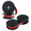 2-pack of typewriter ribbons, black and red with double spool, universal typewriter ribbon, durable, versatile accessory 1