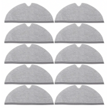 10-piece set of mop cloths for Roborock Q5 Pro\u002FQ5 Pro+\u002FQ8 Max\u002FQ8Max+\u002FS5\u002FS5 Max\u002FS6 Pure\u002FS6 MaxV\u002FQ7\u002FQ7Max r