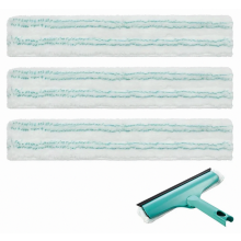 Replacement Window Wiper Pads, Replacement Cover for Window Wiper, Window & Frame Cleaner L, Squeegee Cover, Microfiber Replacement Cover, S