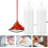 2-pack of plastic squeeze bottles, squeeze bottles with caps 5