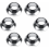 Pieces Heat-Resistant Pot Lid Knob Replacement Handle Universal Handle for Pot Lids Pan Lids Cookware Pot Lid Handle Replacement Lid Knobs for Home Ki 3