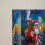 Premier Light Up Santa Stained Glass Christmas Decoration 6