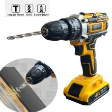 Cordless Drill Set 21V 25+3 Torque 25nm Electric Combi Drill Screwdriver Setting