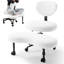 Swivel Chair Cross Legged Ergonomic Kneeling Chair Meditation Chair Office Home