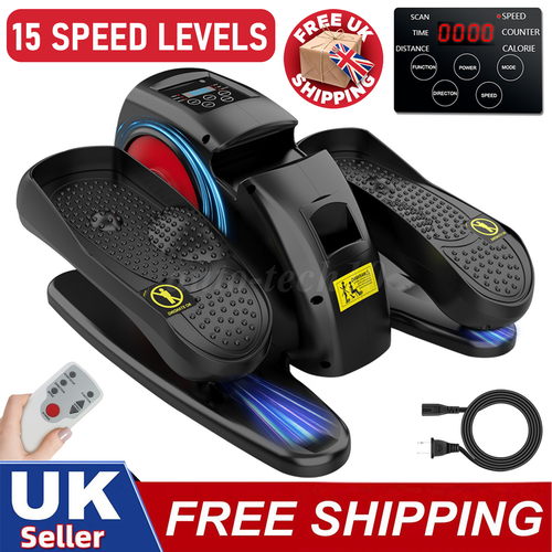 Under Desk Elliptical 2026 Upgraded Seated Ellipse Leg Exerciser Remote Control 1