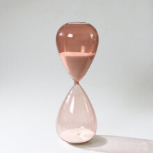 (60 minutes) Hourglass Timer European Minimalist Creative Glass Water Drop Desktop Home Decor Ornament Gift