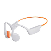 (Orange) X7S Bone Conduction Headphones Open Ear Bluetooth Swimming Headphones 32GB Built-in MP3 Wireless Sports Earbuds
