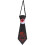 Halloween Light Up Necktie for Men Bat Eyeball Pattern Costume Accessory 1