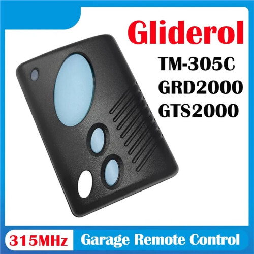 Electric Gate Opener for Gliderol TM305C GRD2000 GTS2000 315MHz Rolling Code Garage Door Remote Control Transmitter 1