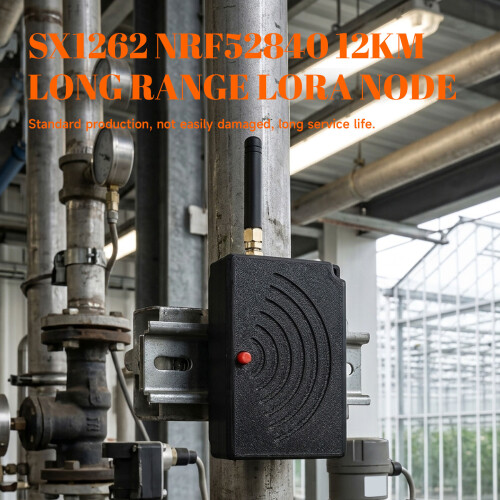 LT5 Tracker Meshtastic Node SX1262 NRF52840 12KM Long Range LoRa Node LoRa Mesh Communication 5200mAh Battery 868MHZ 2