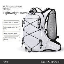 (Red) Outdoor Hiking Backpack Lightweight Cycling Hydration Pack Large Capacity Sports Daypack