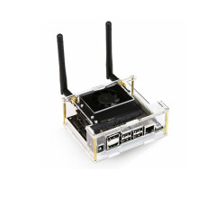 Acrylic Protective Case Wireless Network Card Antennas for Jetson Orin SUPER /Orin NX SUPER Board Kits