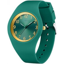 (Dunkelgrün) Women's Sport Watch Large Dial Waterproof Silicone Band Casual Fashion Quartz Analog Wristwatch for Ladies Girls