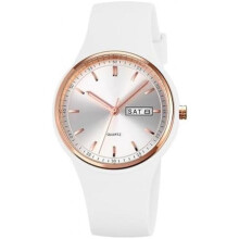 (Weiß (2057)) Women's Sport Watch Large Dial Waterproof Silicone Band Casual Fashion Quartz Analog Wristwatch for Ladies Girls