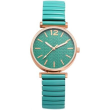 (Typ5-grün) Avaner Women's Stretch Band Watch Elastic Clear Easy Read Large Numbers Waterproof Analog Quartz Ladies Wristwatch
