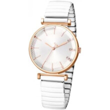 (Typ4-weiß) Avaner Women's Stretch Band Watch Elastic Clear Easy Read Large Numbers Waterproof Analog Quartz Ladies Wristwatch