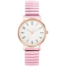(Typ1-rosa) Avaner Women's Stretch Band Watch Elastic Clear Easy Read Large Numbers Waterproof Analog Quartz Ladies Wristwatch