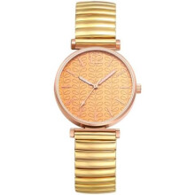 (Typ5-gold) Avaner Women's Stretch Band Watch Elastic Clear Easy Read Large Numbers Waterproof Analog Quartz Ladies Wristwatch