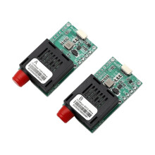 Módulo Transceptor Óptico TTL de 80KM TX+RX Transceptor Óptico CRSF/UART/SUBS Puerto FC Equipo Terminal Óptico