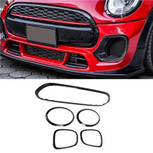 Mini F55 F56 F57 Headlight Taillight Grille Trim Gloss Black5vbpur