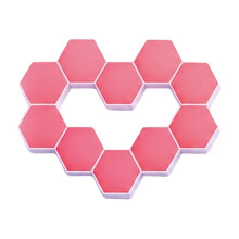 RGB Quantum Light DIY Decor LED Wall Lamp Sound Pickup Game Room Music Rhythm Festival Atmosphere Esports Light