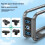 Metal Rabbit Cage Protective Case for  X6 Magnetic Quick Release Anti-Drop Protection Frame 2