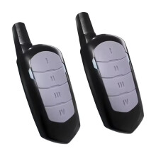 2PCS 433MHZ Wireless Remote Control Garage Door Remote Control Handle Cloning Duplicator Learning Code Transmitter