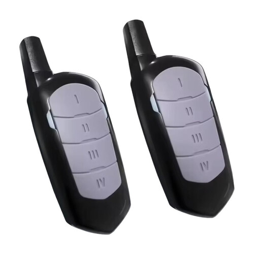 2PCS 433MHZ Wireless Remote Control Garage Door Remote Control Handle Cloning Duplicator Learning Code Transmitter
