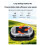 Solar Powered USB LED Light 5V Wire-Free Magnetic Solar-Powered Vehicle Warning Light (Red Light) 5