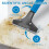 Floor Scraper, 4" Wide Heavy Duty  Blade Scraper Tool, 45.7" Long Handle, 10PCS Extra Metal Blades, 3