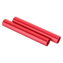 15mm Aluminum Rod Pair, M12 Threaded Support Bars for Camera Rig & Tripod Accessories