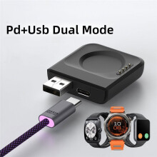 Watch Charger Dock for OPPO Watch X3/X2 Watch4pro/4/3pro/3/SE Magnetic Watch Dock Charger Stand Adapter A